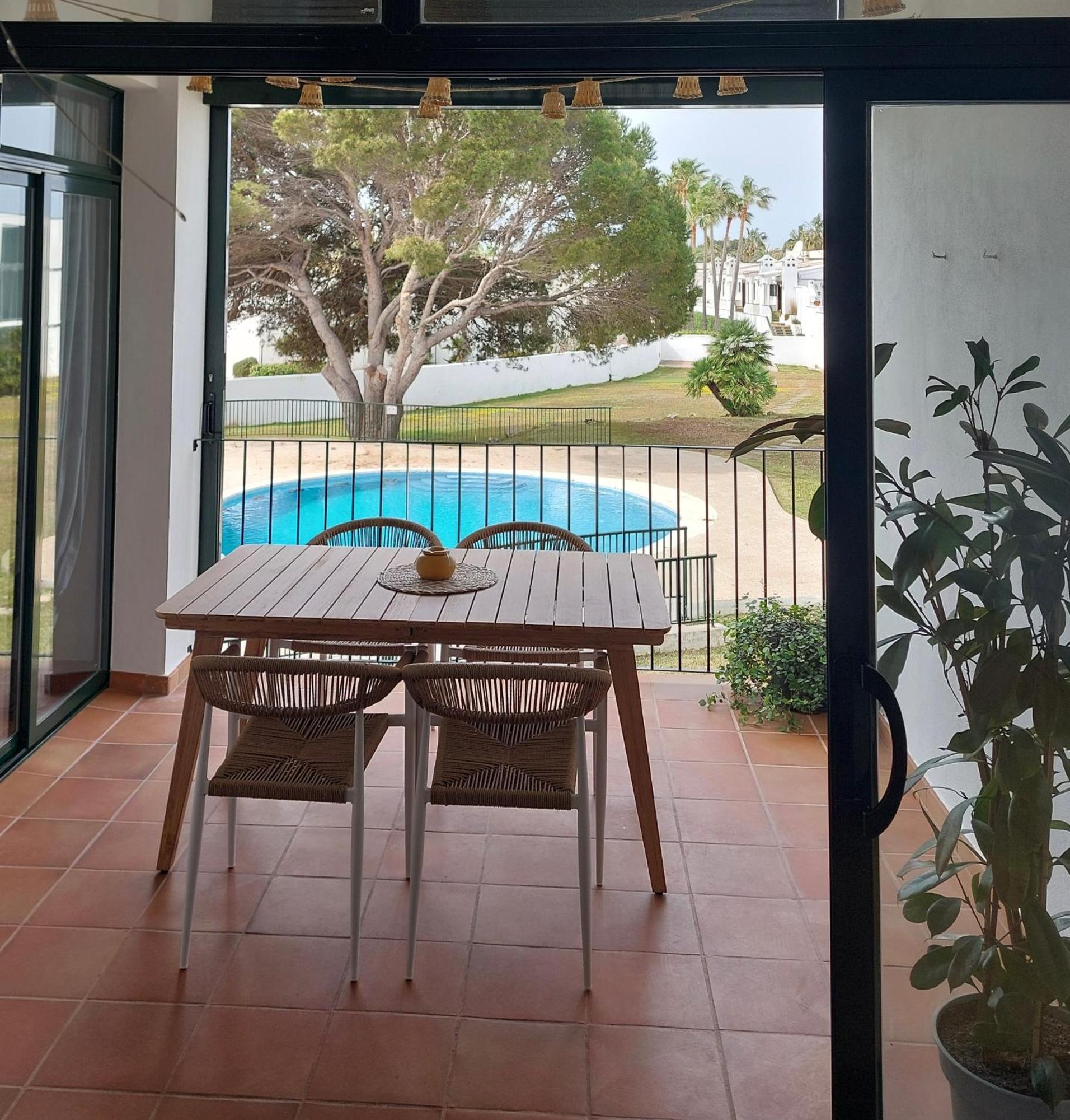 Apartamento Casa Tortuga Con Piscina Com Cala'N Bosch  Exterior foto